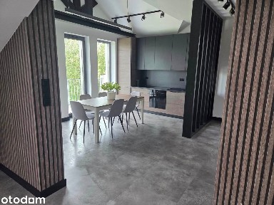 Nowoczesny 69.6 m2 apartament z 45m2 tarasem z widokiem na jezioro.