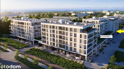 Gdańsk Letnica | PORTO| Parter przy super-markecie!
