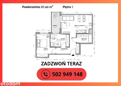 Mieszkanie 3 pokoje. Atrakcyjna cena- PRZY METRZE -0% prowizji