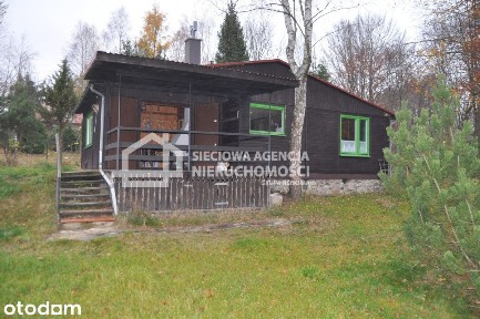 Dom Podjazy, nad rzeką, przy lesie, Sulęczyno