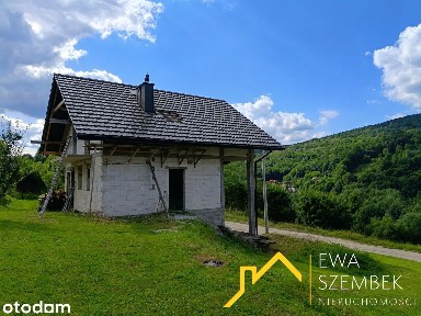 Dom jednorodzinny w górach - stan surowy, spokojna lokalizacja