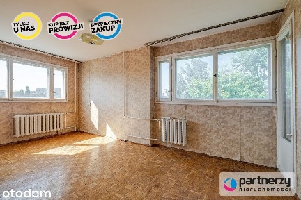 3 pokoje | Przymorze | Balkon | Do remontu