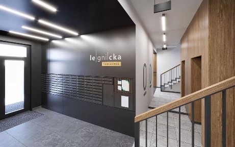 Mieszkanie z osobną sypialnią i balkonem 37m2 Legnicka Residens