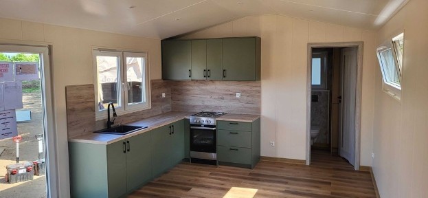 Domek modułowy mobilny całoroczny biuro Premium - powierzchnia 35 m²