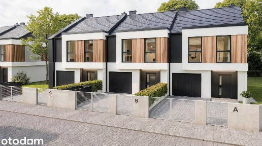 Nowoczesny dom z garażem i ogrodem - 115,7 m² | Osiedle Estońska Park