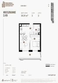 Apartament+ parking WIMA 40m² w Łodzi