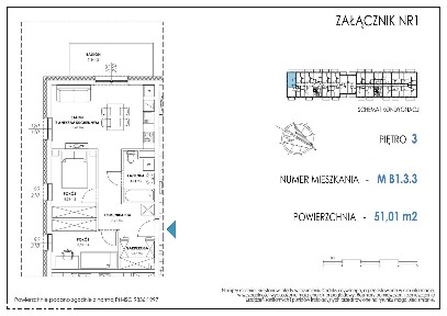 Nowe Miasto | apartament 3-pok. | B1.4.1