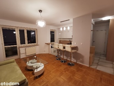 Słoneczne, umeblowane, balkon 8 m², garaż w cenie, 100 m od parku