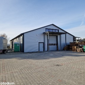 Kompleks hal produkcyjno-magazynowych z budynkiem biurowym przy DK935