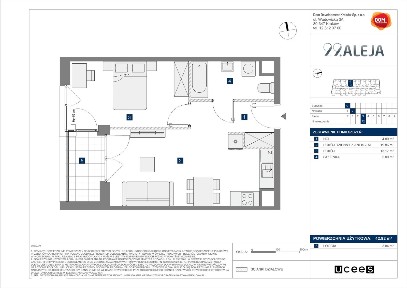 2-pokojowe mieszkanie 41m2 + ogródek