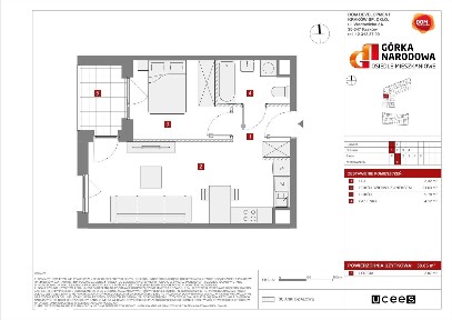 2-pokojowe mieszkanie 38m2 + loggia Bez Prowizji