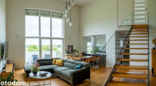 Wyjątkowy apartament / penthouse 2-poziomowy z widokiem na Wartę
