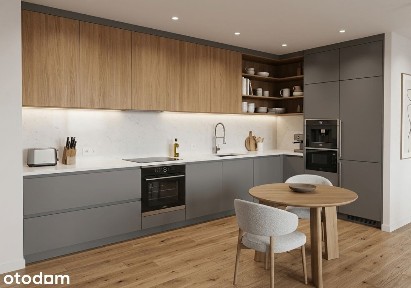 Nowoczesne 57 m² z dużą loggią na Starym Mieście - Gotowe do aranżacji