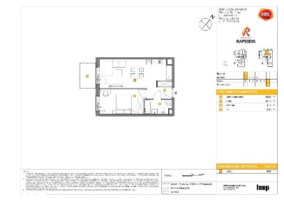2-pokojowe mieszkanie 41m2 + balkon Bez Prowizji