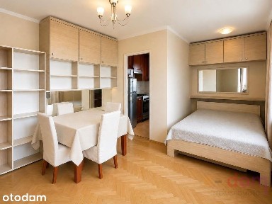 Kawalerka 26,5 m² z osobną kuchnią i balkonem KSM
