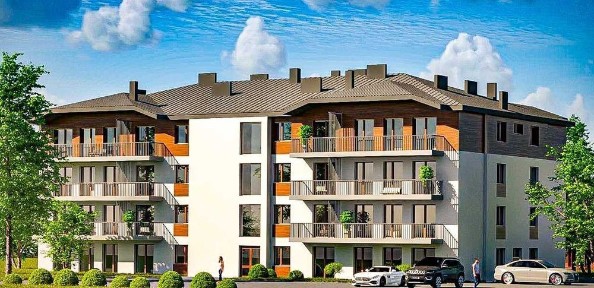 Nowe mieszkanie Brzozów ul. Chopina 8G - gotowe urządzone + MIEJSCE PARKINGOWE