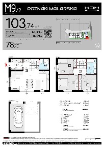 Piękny dom z ogrodem, aż 103,74 m²| M92- GOTOWY DO PRZEKAZANIA!