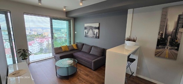 Capital Towers 43,7m2, 10 piętro, ul. Podwisłocze 33 z Balkonem
