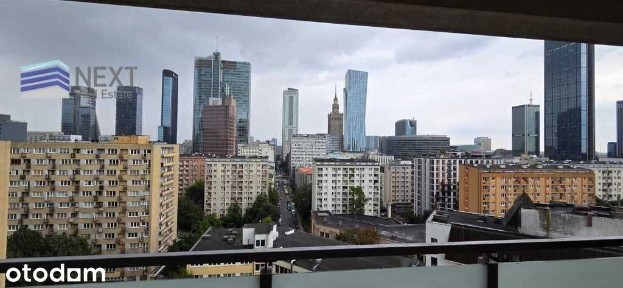 M3 w centrum Warszawy | panorama miasta