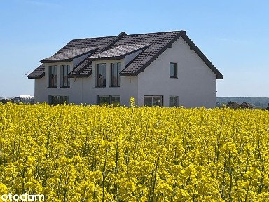 Nowy dom z ogrodem - z możliwością wykończenia pod klucz