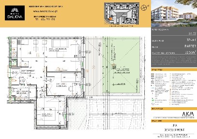 3-pokojowe mieszkanie 52m2 + ogródek Bezpośrednio