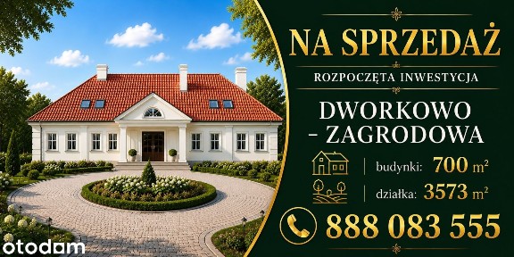 Rozpoczęta inwestycja dworkowo-zagrodowa