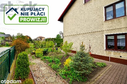 Rodzinny dom z ogrodem i garażami w Międzyborowie - Prowizja 0%