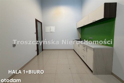 Hale na wynajem + możliwość biura