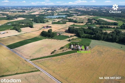 Siedlisko ok. 60 m2 z działką ok. 4800 m2 we wsi Kołatek.