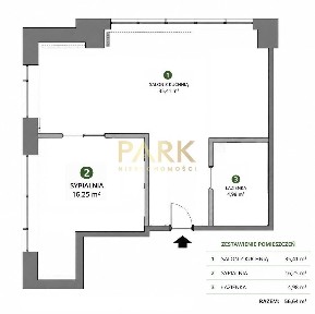 Luksusowy apartament w Olszynki Park | 57 m²
