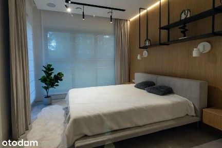 Piękny nowoczesny apartament, smart home, 2 miejsca parkingowe, ogród