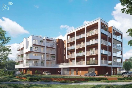 2 pokoje plus salon z aneksem kuchennym, balkon,narożne