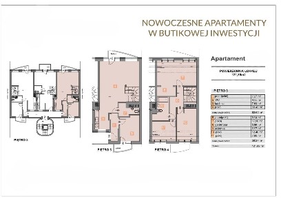Nowoczesny dwupoziomowy apartament