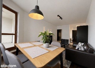55 m² | balkon | metro Wierzbno | garaż | Mokotów