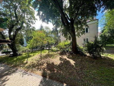 Saska Kępa - eleganckie 55m2, 2 p, w kamienicy, Solid Sec., loggia, ogród, parkiet, pełne AGD, wysokie i ciche