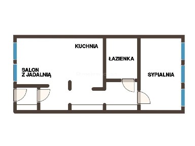 60,2 m² - Wysoki parter - Stan deweloperski