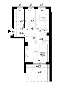 4-pokojowe mieszkanie 65m2 + ogródek Bezpośrednio