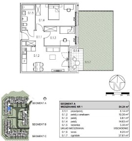 3-pokojowe mieszkanie 53m2 + ogródek 37m2 (Bezpośrednio / Bez podatku PCC / Bez prowizji)