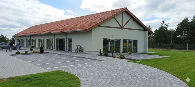 Ostatni Lokal usługowy 30m do wejścia 15km od Szczytna Pasym