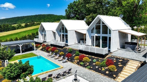 Gotowy Biznes Bieszczady | 3 domki + Basen + Sauna | Bieszczadzkie Anioły