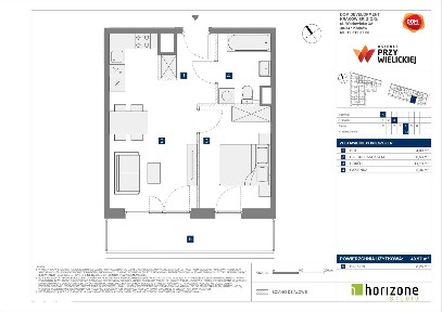 2-pokojowe mieszkanie 40m2 + balkon Bezpośrednio