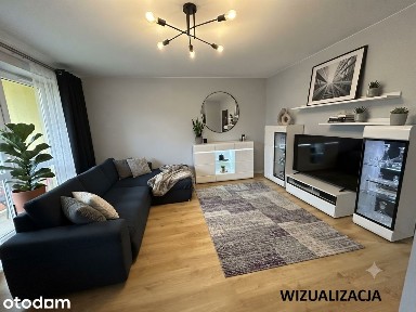 Komfortowe, 3-pokojowe mieszkanie 60 m² z dużym balkonem
