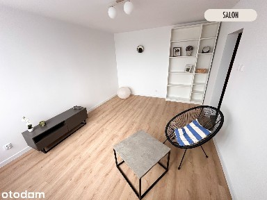 Odświeżone, 2-pokojowe, rozkładowe mieszkanie (46 m²) od zaraz