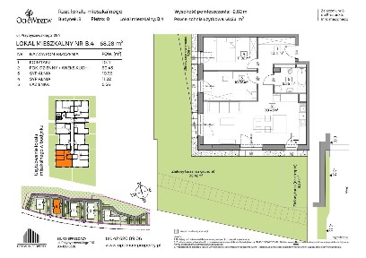 3-pokojowe mieszkanie 68m2 + ogródek