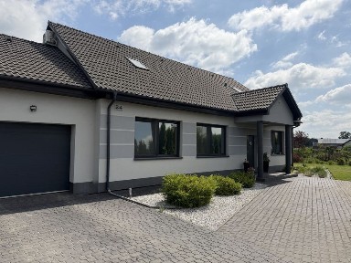Piekny Dom PARTEROWY Sauna Klimatyzacja 2 Garaze Wysoki Standart