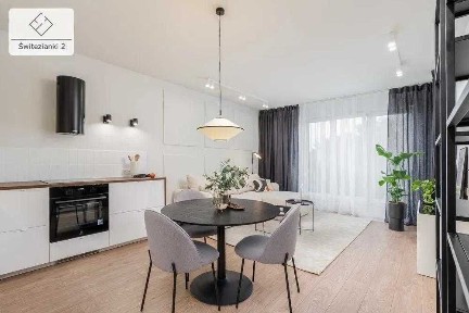 Apartament Premium 55 m.kw. ul. Świtezianki 2, Centrum przy Wiśle, widok z okien dużo zieleni