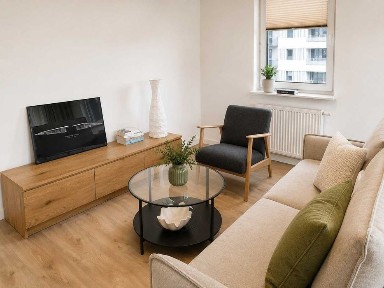 Nowe dwupokojowe, balkon, parking, rzeka