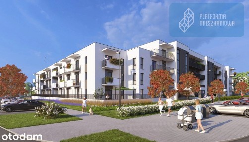 Luksusowy parter z ogrodem 59 m2 w sercu Konina