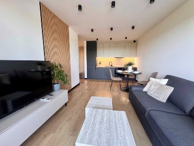 Nowe mieszkanie 42 m², klimatyzacja, loggia, parking - Żory K12
