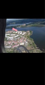 2 pokoje przy plaży jeziora Czos